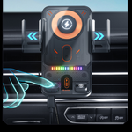 Support Charge Sans Fil 15W Intelligent pour Voiture