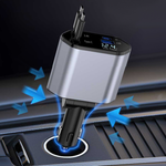 Chargeur Voiture 120W – Super Fast Charge 4-en-1