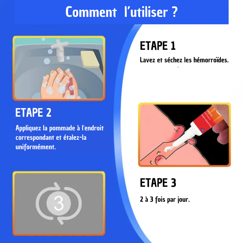Creme Naturel Anti-Hémorroïdes