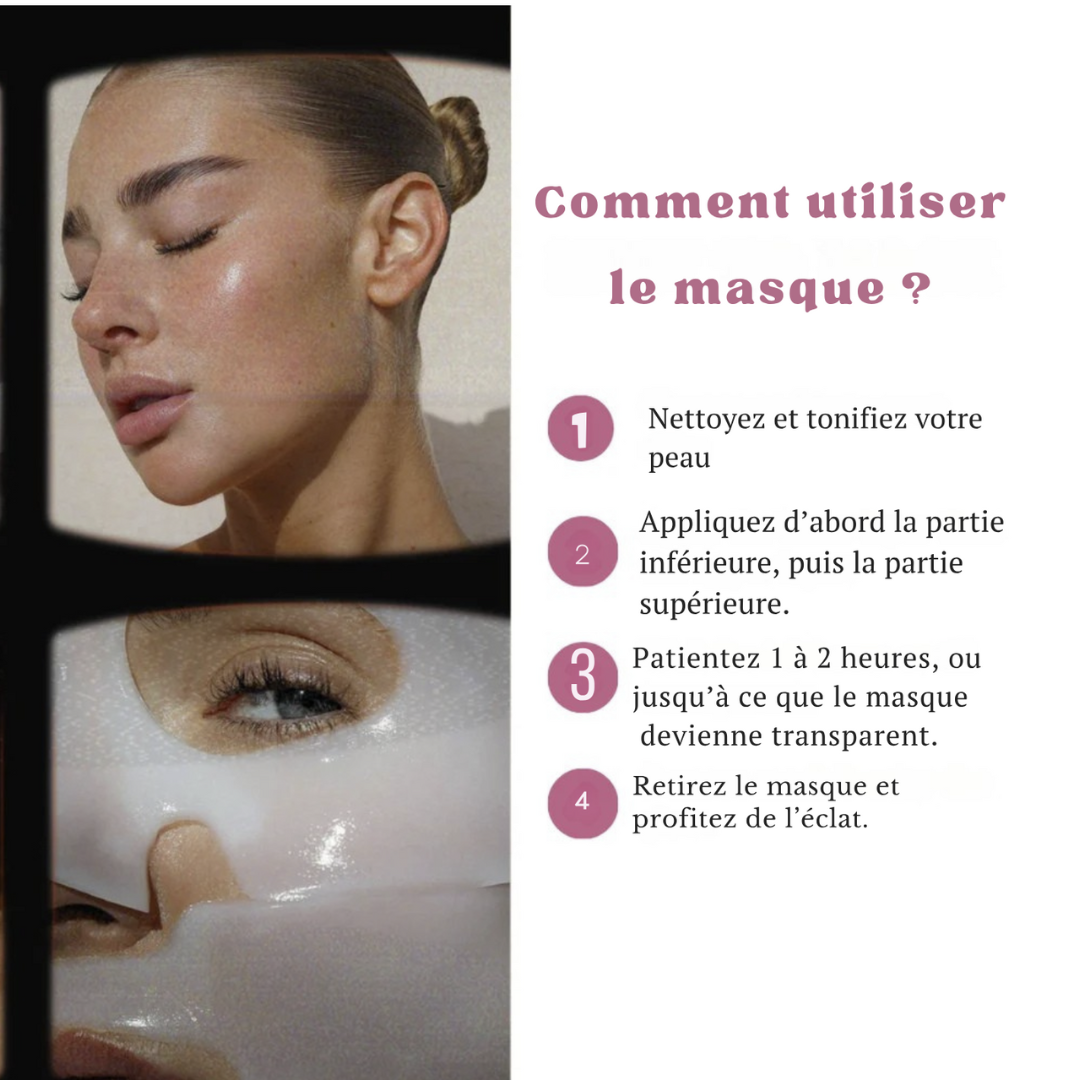 Masque Nocturne au Collagène Deep Glow – Peau Ferme & Rayonnante