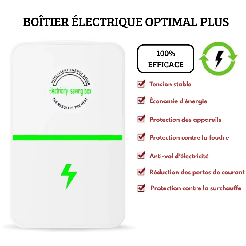 Optimal Plus | Payez moins de facture d'électricité