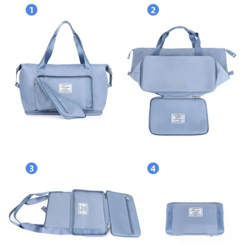 Sac de Voyage Étanche à Grande Capacité | Pliable, Pratique et Stylé