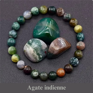 ✨ Bracelet en Pierre Naturelle – Énergie, Protection & Élégance au Quotidien