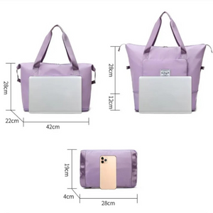 Sac de Voyage Étanche à Grande Capacité | Pliable, Pratique et Stylé