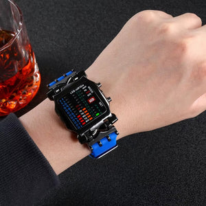 Montre Digitale NW1326 – Élégance Minimaliste, Étanchéité Totale